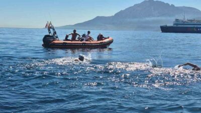 İzmir Büyükşehir Belediyesi Spor Kulübü ultra maraton yüzücüsü Tuna Tunca,