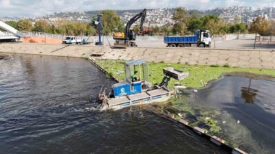 Kocaeli Büyükşehir Belediyesi, İzmit Körfezi’ni kirlilikten korumak için yürüttüğü çalışmalar