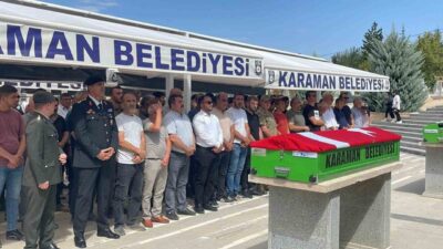 Vatani görevini yaptığı Ankara’dan memleketi Karaman’a 6 günlük izne gelen