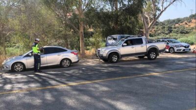 Aydın’ın Köşk ilçesinde jandarma tarafından yapılan yol kontrolünde 134 şahıs