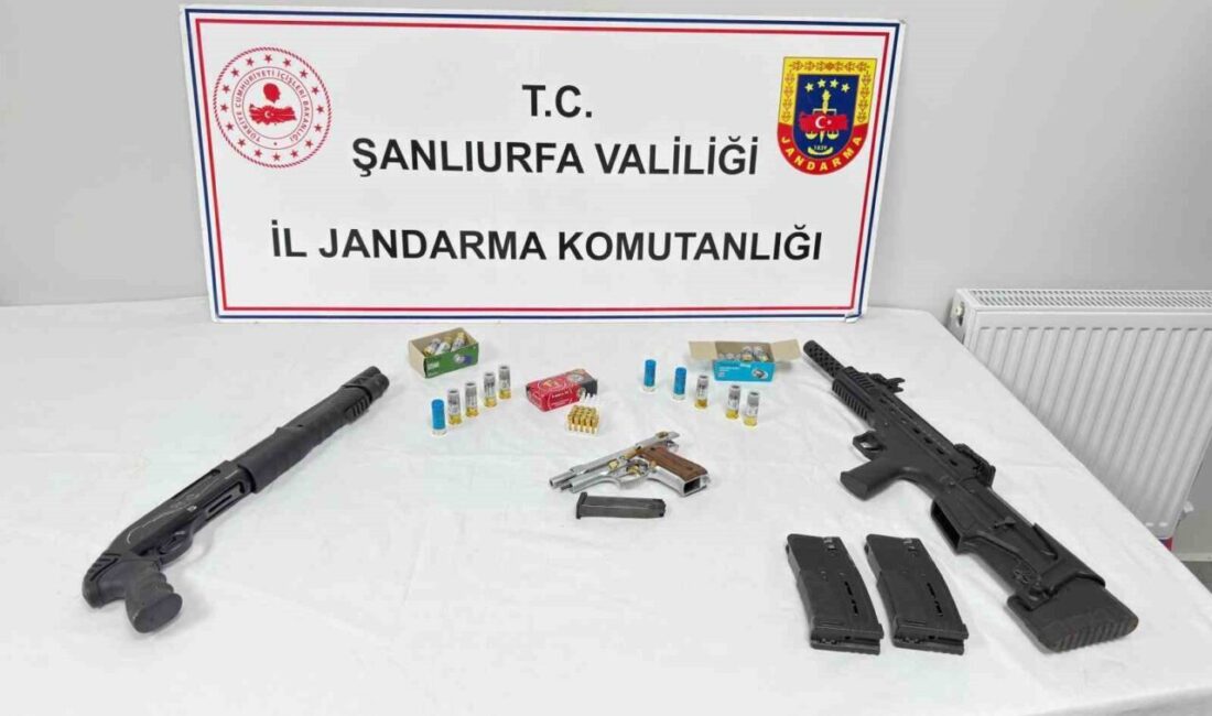 Şanlıurfa’da jandarma ekipleri tarafından yapılan 3 günlük çalışmada uyuşturucu ve