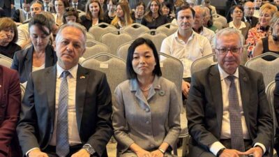 Türkiye ziyaretleri kapsamında İstanbul’a gelen Japonya Altes Prensesi Akiko Mikasa,