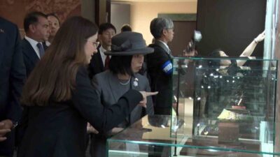 Japonya Altes Prensesi Akiko Mikasa, Türkiye ziyareti kapsamında ‘Arkeolojinin Altın