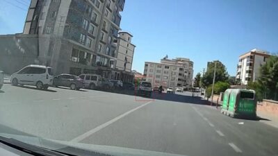 Kahramanmaraş’ta motosikletin bir araca çarpması sonucu meydana gelen trafik kazası