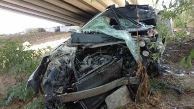 Edirne’de torununun doğum gününe giden dede, otomobiliyle yaptığı kazada feci