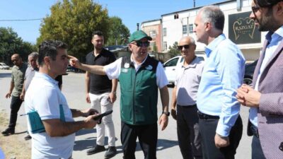 İnegöl Belediyesi’nin Mesudiye Mahallesinde hayata geçirdiği ve şehrin önemli çekim