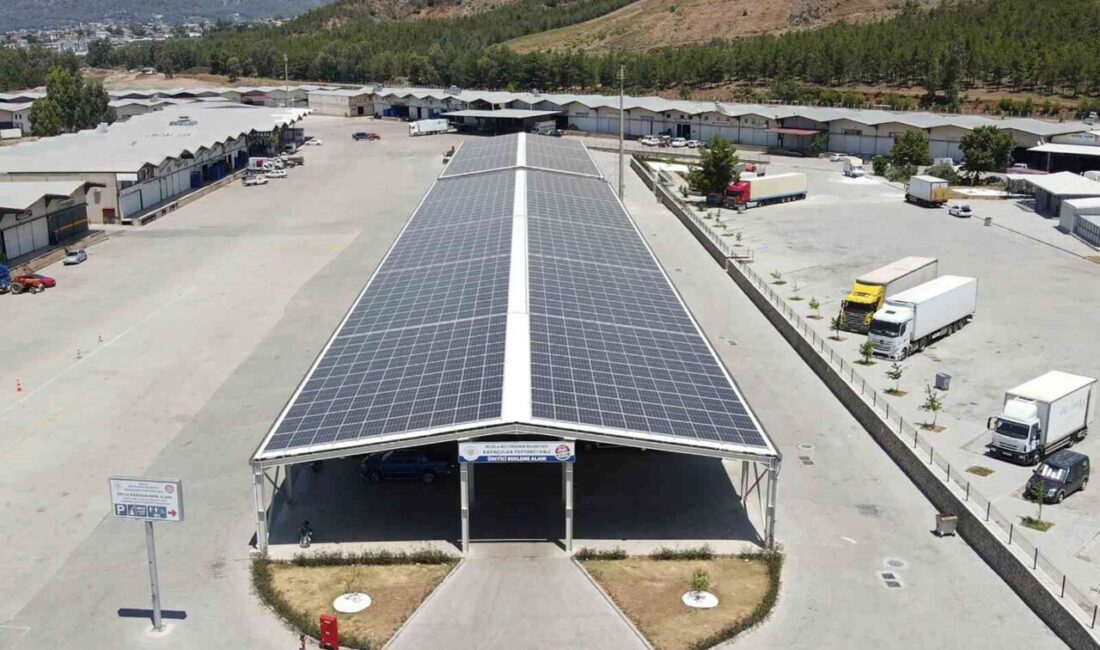 Karaçulha hali GES ile kendi elektriğini üretecek Muğla Büyükşehir Belediyesi, yenilenebilir enerji kaynaklarını kullanarak çevre dostu projelerine