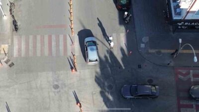 Karaman’da yaya geçitlerinde yayalara yol vermeyen sürücülere para cezası yazıldı.