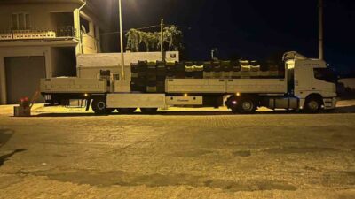 Aydın’ın Efeler ilçesine bağlı Kardeşköy Mahallesi’nde bamya sezonu tüm hızıyla