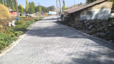 Kars’ta 2025 inşaat sezonunda başlatılan köy yollarının yapım çalışmaları kış