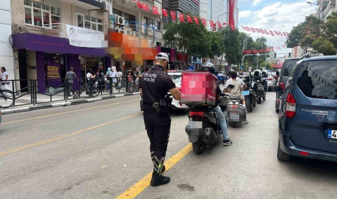 Kask ve kaldırım denetiminde 2,4 milyon TL ceza Manisa’da yapılan kask ve kaldırım üzeri motosiklet denetiminde 919 araç