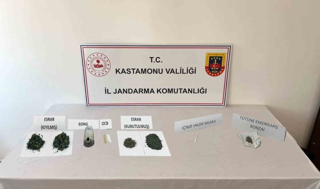 Kastamonu’da uyuşturucu operasyonları: 2 gözaltı Kastamonu’da jandarma ekipleri tarafından düzenlenen operasyonlarda uyuşturucu maddeyle yakalanan 2