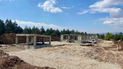 Samsun’un Havza ilçesinde yapımı devam eden “Şehit Orhan Mutlu Bölge