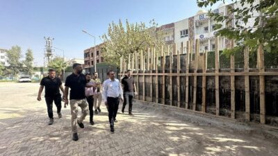 Şırnak’ın Silopi İlçe Kaymakamı Çağlar Partal, ilçedeki çalışmaları inceledi. Silopi