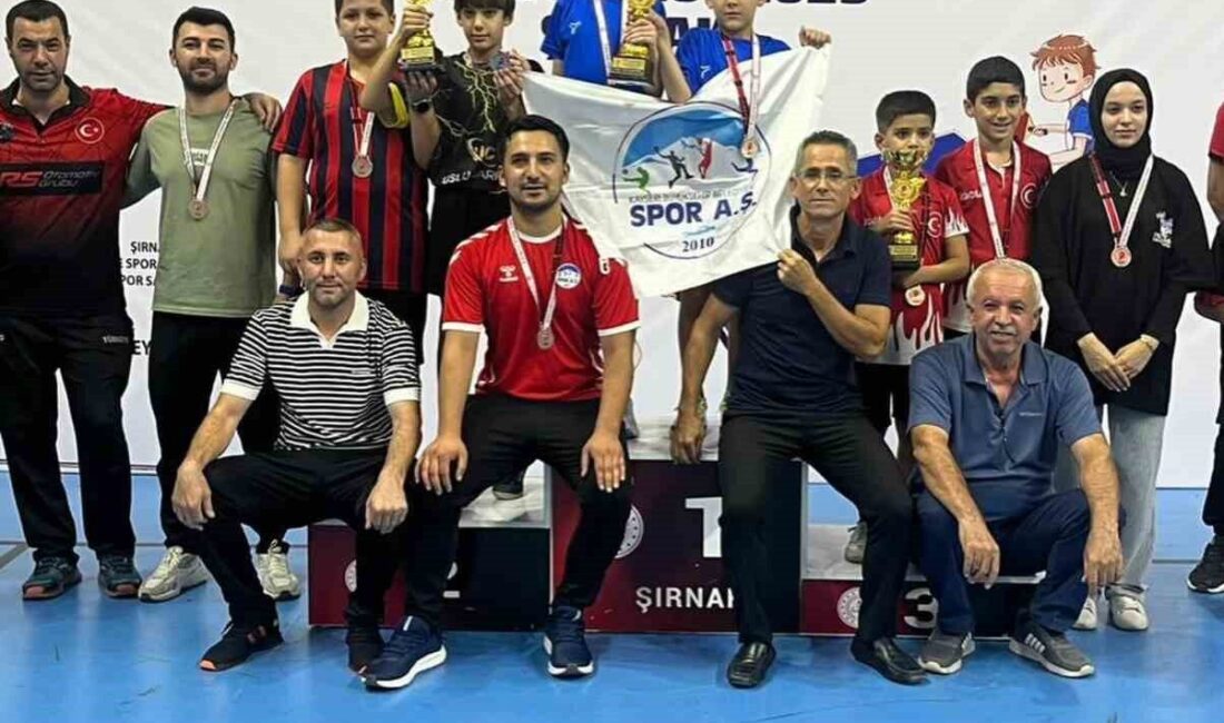 Kayseri Spor A.Ş.’den masa tenisinde önemli başarı Şırnak’ta yapılan Küçükler Bölge Takım ve Ferdi Yarışmaları’nda Kayseri Spor