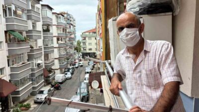 Trabzon’da çocuk yaşta balkondan düşerek hayata tutunmaya çalışan Hüsnü Aygün’ün