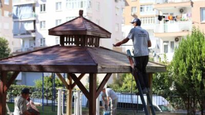 Kepez Belediyesi ekipleri, Esentepe Mahallesi’nde toplam 9 bin 854 metrekare