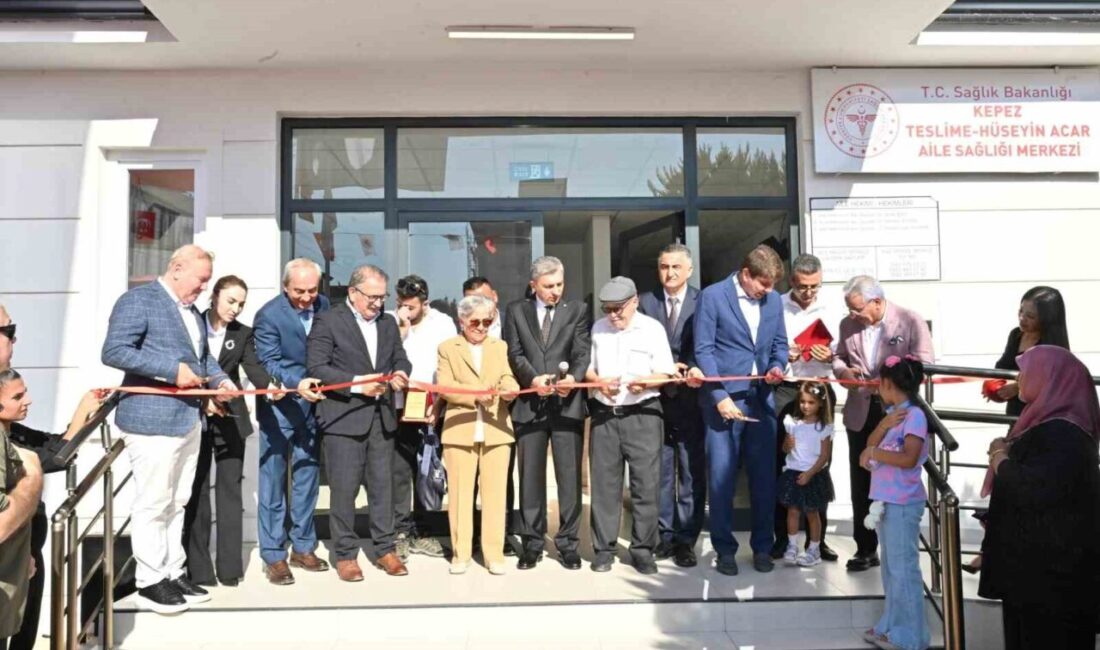 Kepez Teslime – Hüseyin Acar Aile Sağlığı Merkezi hizmete açıldı Sağlık Bakanlığı, Antalya Valiliği ve Kepez Belediyesi, işbirliğiyle yapımı tamamlanan
