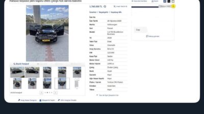 İstanbul’da 153 bin kilometredeki aracın kilometresini düşürerek 123 bin kilometrede