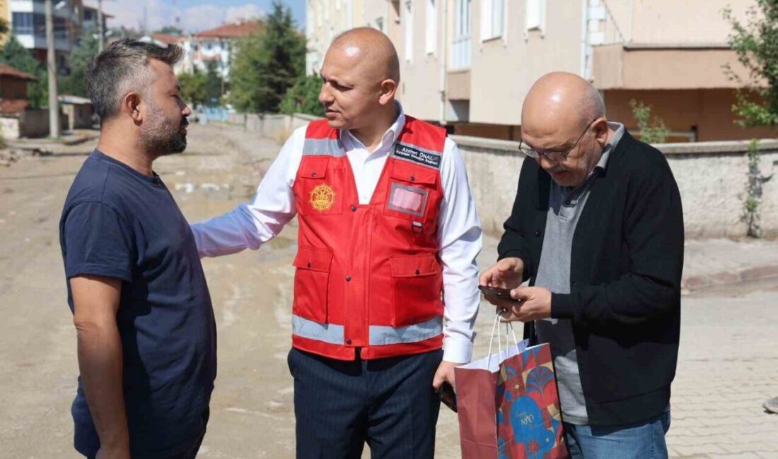 Kırıkkale Belediyesi, Bahçelievler Mahallesi’nde kanalizasyon ve içme suyu hattı yenileme