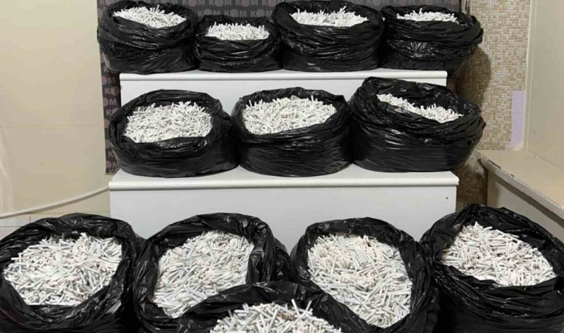 Kırıkkale’de binlerce makaron ele geçirildi Kırıkkale’de polis ekiplerince düzenlenen operasyonda 57 bin 340 adet doldurulmuş