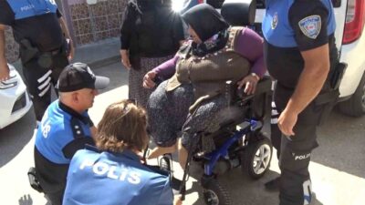 Eskişehir’de yaşayan ve 47 yıldır yürüyemeyen Zeynep İçen’in kırılan akülü