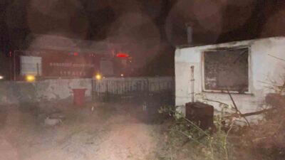 Kırklareli’nin Babaeski ilçesinde bir çiftlik evinde çıkan yangın, itfaiye ekipleri