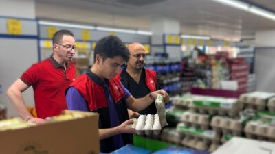 Kırklareli İl Tarım ve Orman Müdürlüğü ekiplerince marketlerde denetim gerçekleştirildi.