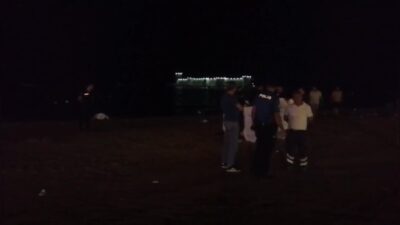 Mersin’in Kızkalesi sahilinde gece denize giren bir kişi hayatını kaybetti.