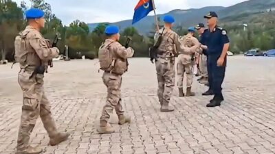 Suriye’deki görevlerini tamamlayan Tokat Jandarma Asayiş Komando Bölük Komutanlığı ekipleri