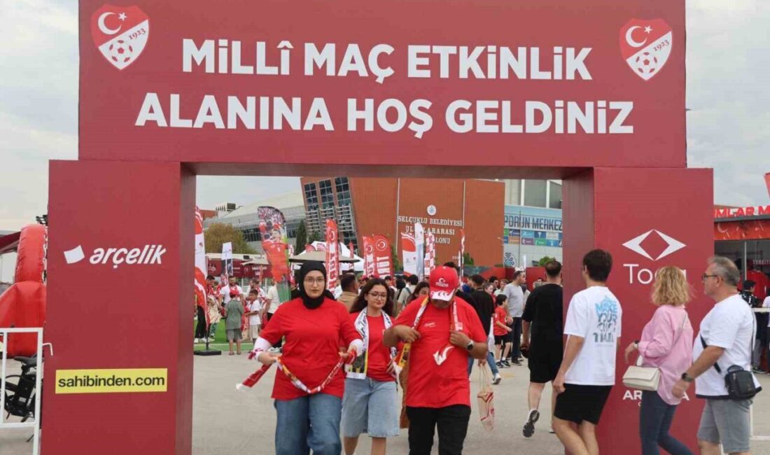 Konya’da mili maç heyecanı A Milli Futbol Takımı’nın, İspanya ile Konya’da oynayacağı maç öncesi