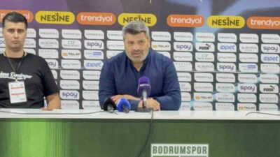 Adana Demirspor Teknik Direktörü Koray Palaz, Bodrum FK maçının ardından
