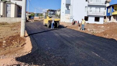 Körfez’de mahalle sakinlerinin ulaşımını kolaylaştıran çalışmalar çerçevesinde Buğday Sokak ve