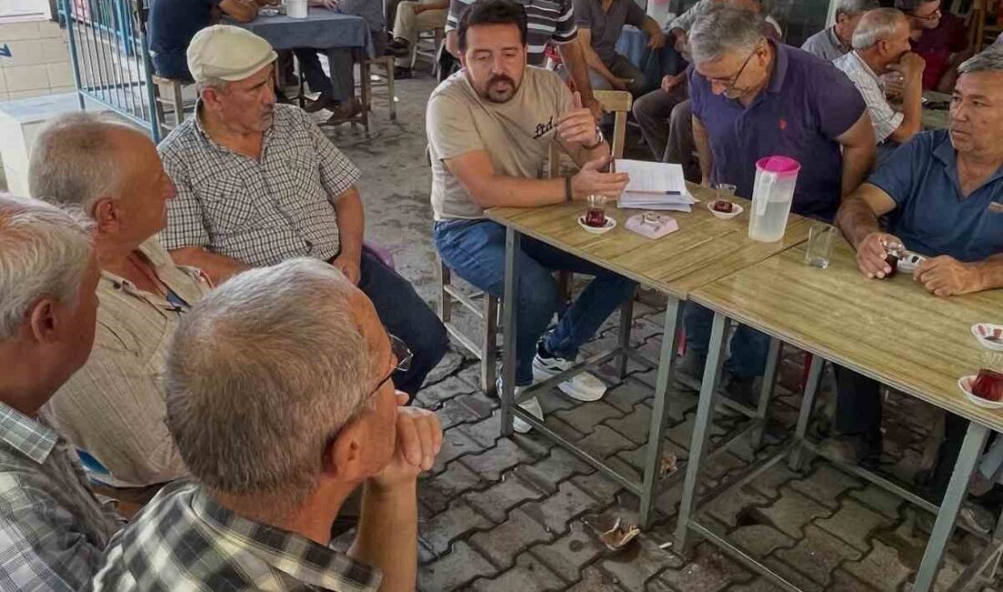 Aydın’ın Köşk ilçesinde düzenlenen toplantıda 2025 Tarım Sayımı, şap hastalığı,