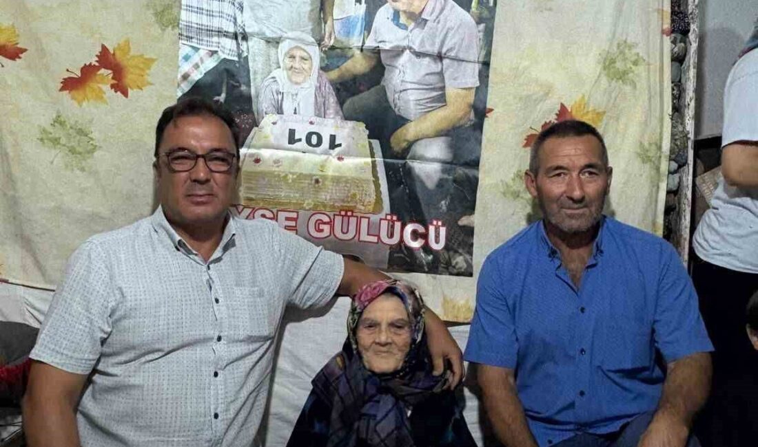 Çanakkale’nin Ayvacık ilçesine bağlı Paşaköy köyünde, köylüler 101 yaşındaki kadının