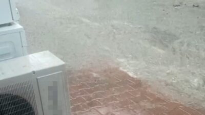 Bartın’ın Kozcağız beldesinde şiddetli yağış ve alt yapı sorunu nedeniyle