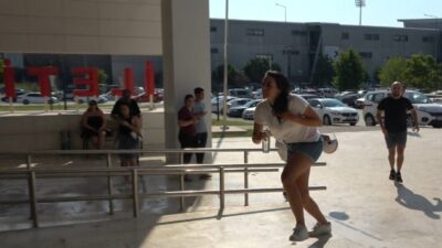 Antalya’da ÖSYM tarafından düzenlenen KPSS’nin genel yetenek-genel kültür oturumu saat