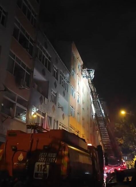 Küçükçekmece’de yangın paniği Küçükçekmece’de bulunan 6 katlı binanın 3 katında bilinmeyen bir nedenle