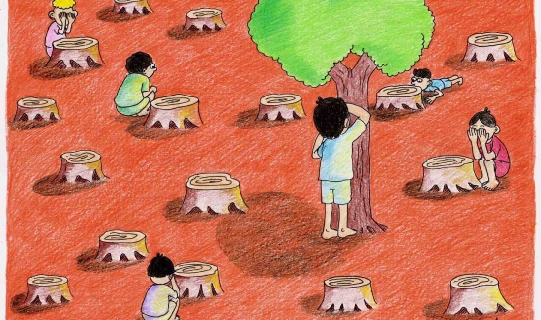 “Küllerinden doğan umut” sergisi Nilüfer’de sanatseverlerle buluşuyor Aydın Doğan Uluslararası Karikatür Yarışması’nın 40 yıllık birikiminden seçilen eserlerle