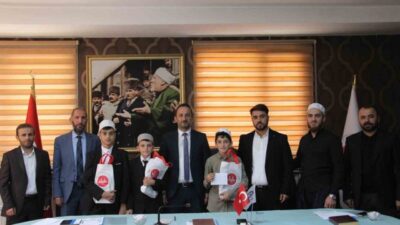 Erzurum’da Kur’an kurslarında hafızlık eğitimi alan öğrenciler arasında “2025 Yılı