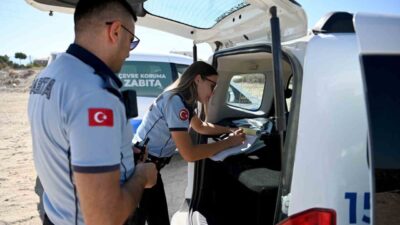 Kuşadası Belediyesi, kaçak moloz dökerek çevre ve görüntü kirliliğine neden