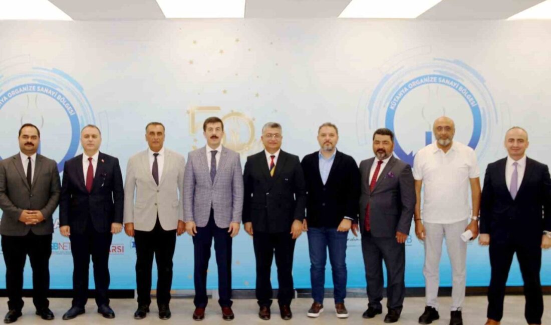 Kütahya OSB’de Teknokent yönetim kurulu toplantısı yapıldı Kütahya Tasarım Teknokent yönetim kurulu toplantısı, Kütahya Organize Sanayi Bölgesi
