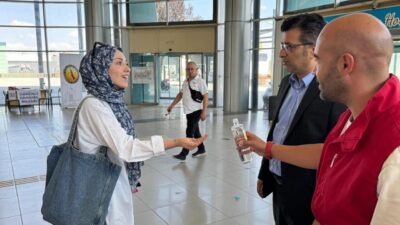 Kütahya’ya üniversite eğitimi için gelen ve yurtlarda konaklayacak olan öğrenciler,