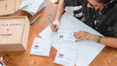 Trendyol Sanat, Leyla Emadi’nin Trendyol’a özel olarak 30 adet sınırlı