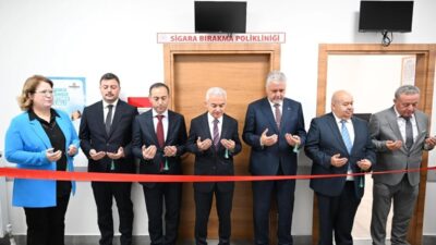 Kırklareli’nin Lüleburgaz ilçesinde sigara bırakma polikliniği düzenlenen törenle açıldı. Kırklareli’nin