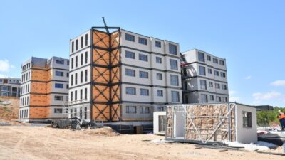 Malatya’da depreme dayanıklı çelik modüler yüksek katlı binalar, Yeşilyurt ilçesinde