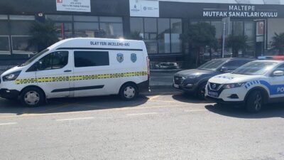 İstanbul’un Maltepe ilçesinde bir atış poligonuna gelen bir genç, kafasına