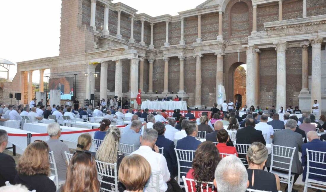 Manisa Büyükşehir Belediye Meclisi tarihi mekanda toplandı Manisa Büyükşehir Belediye Meclisi Eylül Ayı Olağan toplantısı, binlerce yıllık