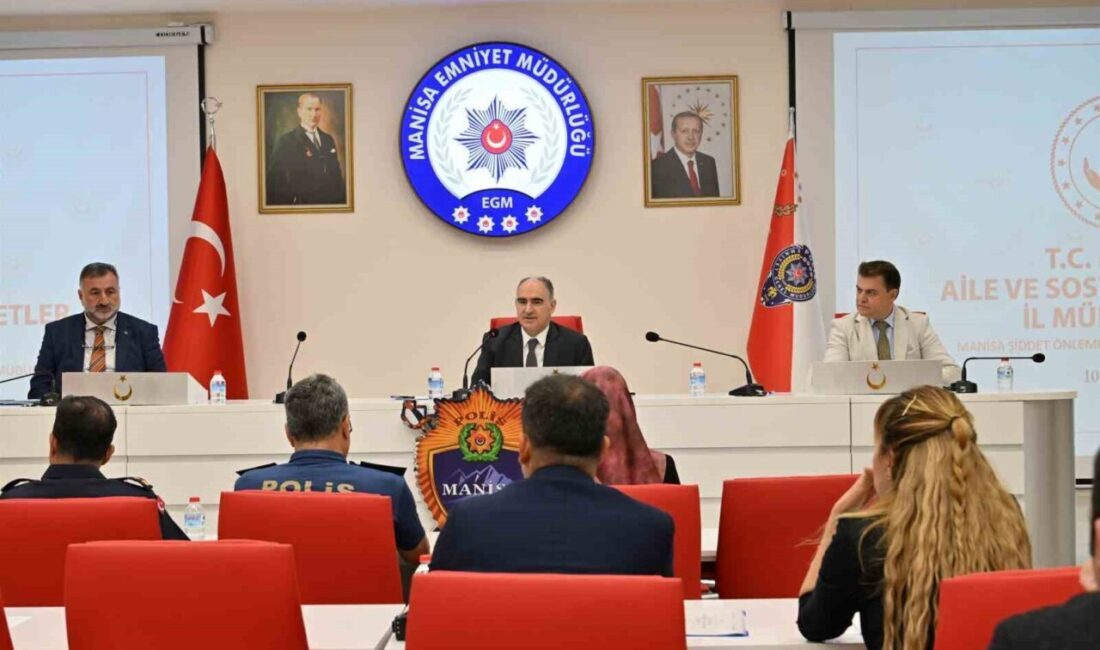 Manisa’da kadına yönelik şiddetle mücadele kapsamında yürütülen çalışmalar, Kadına Yönelik