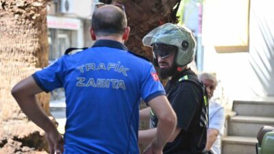 Manisa Büyükşehir Belediyesi Ulaşım Dairesi Başkanlığı’na bağlı trafik zabıtası ekipleri,